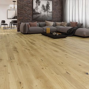 PARQUET PREFINITO - LEGNO ROVERE WHITE GOLD - LISTONE GRANDE